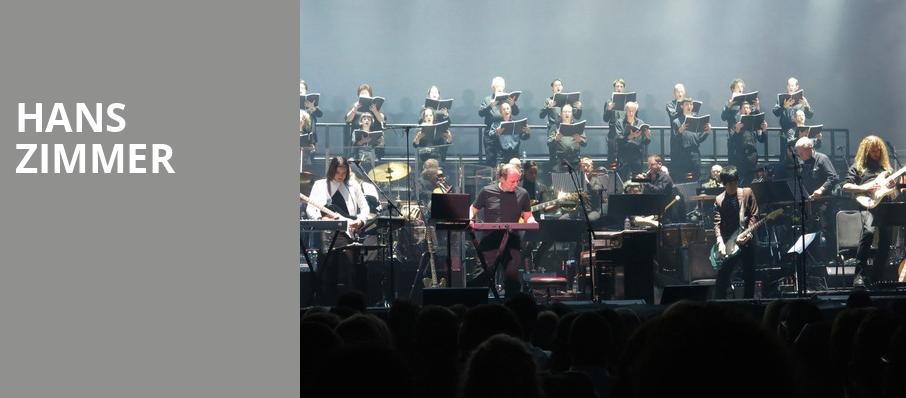 Hans Zimmer, Dickies Arena, Fort Worth